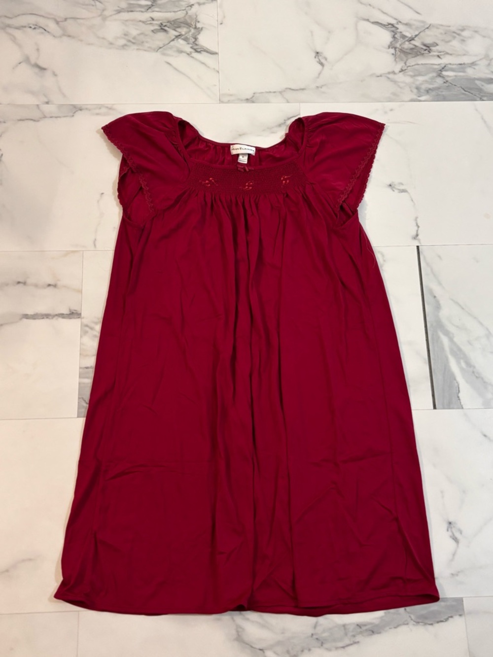 🍓Miss Elaine🍓 Raspberry Nightgown